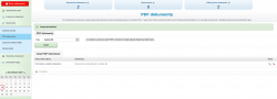 Informace v PDF dokumentech